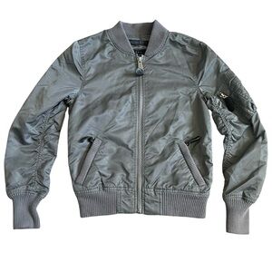 Alpha Industries Gray Bomber Jacket